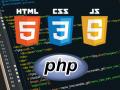 HTML5, CSS3, JS, PHP